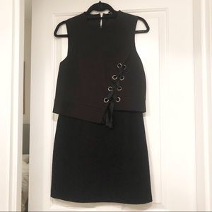 NEW Tibi Grommet Paneled Dress size 4